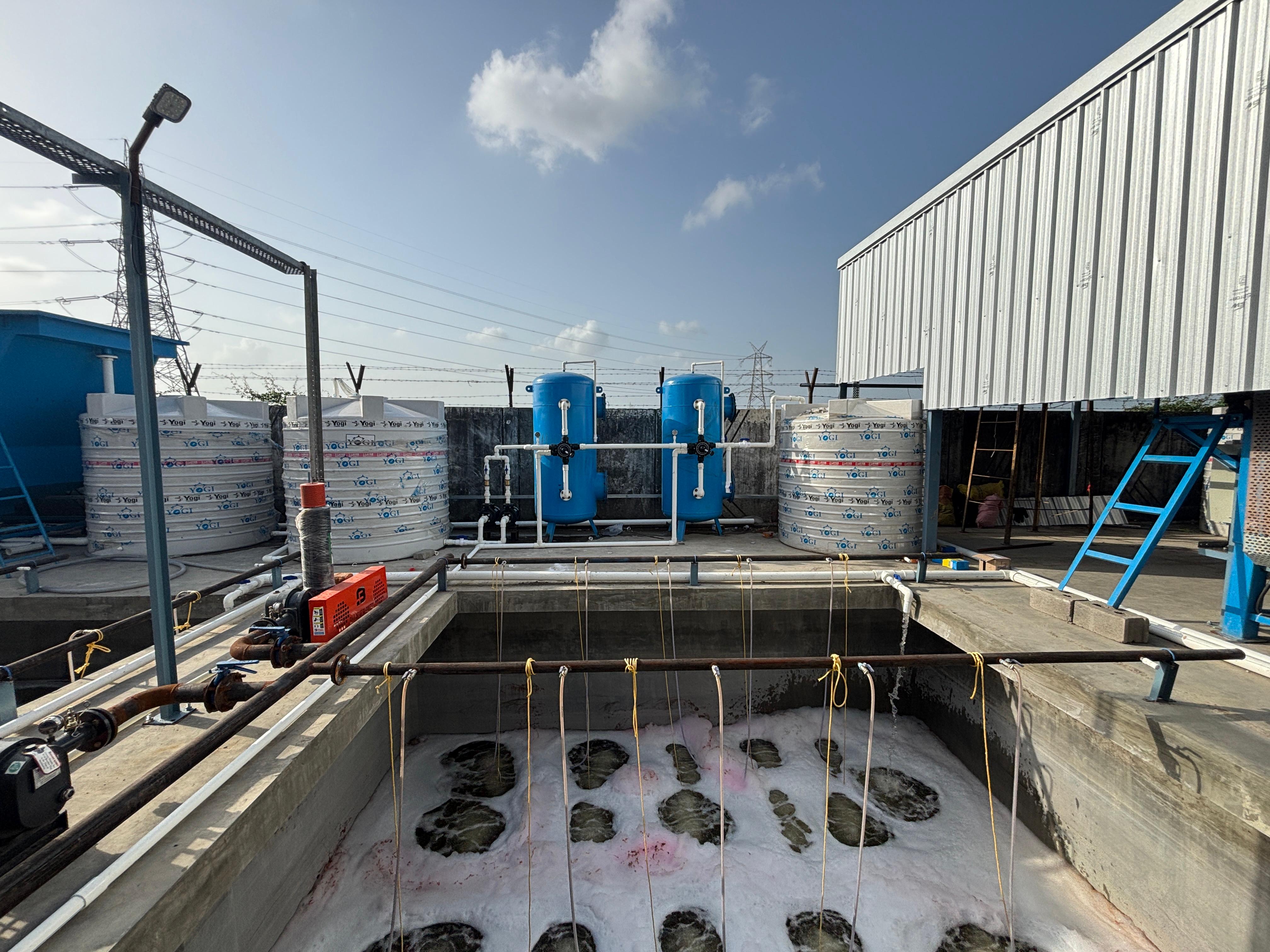 Kejriwal Industries ETP and water recovery installation